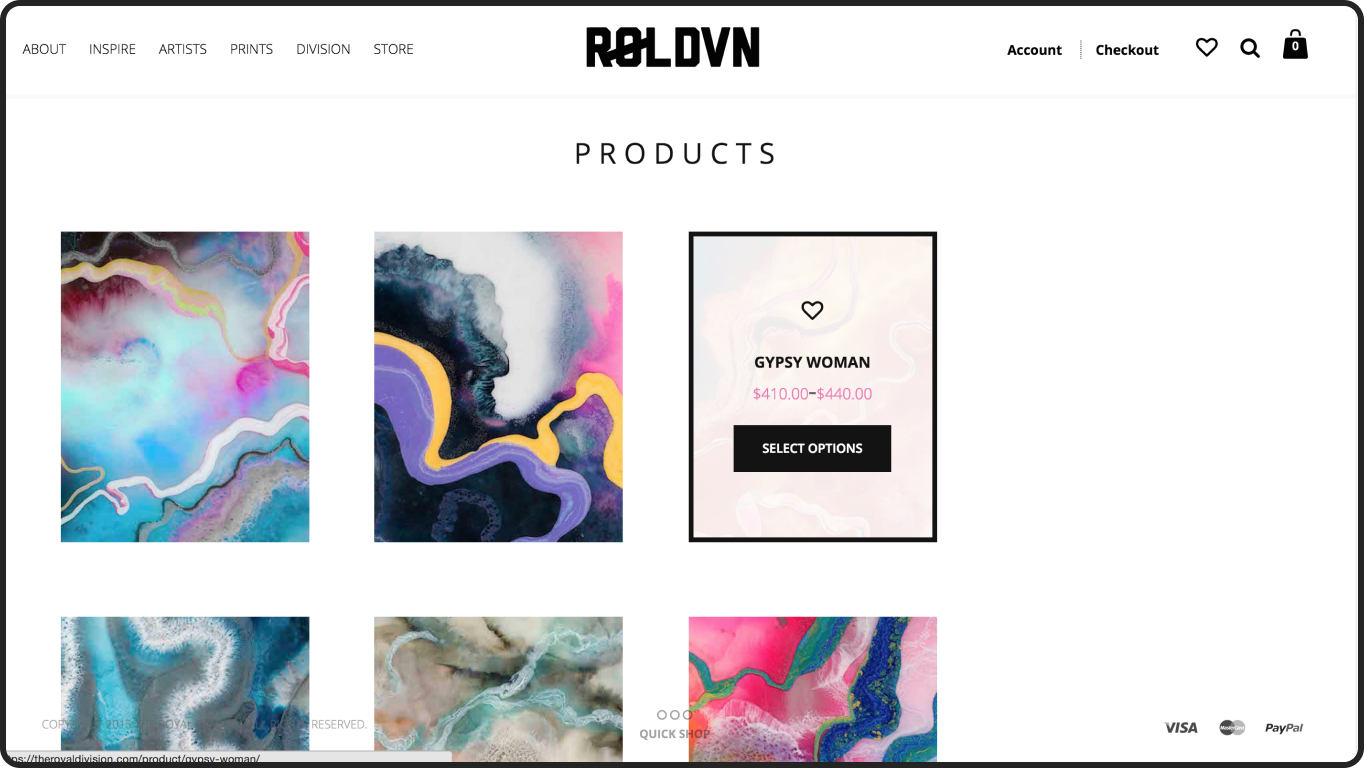A screenshot of a e-commerce image. That was done is 2014